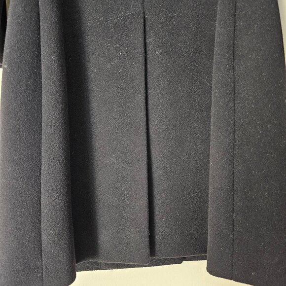 Burberry London Wool Cashmere Coat - Black - Sz UK2/US0/IT34 - Picture 9 of 16